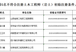 巖土工程師初始注冊巖土工程師初始注冊后多久可以變更注冊