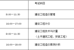 造價工程師考試科目題型分布,造價工程師考試科目題型