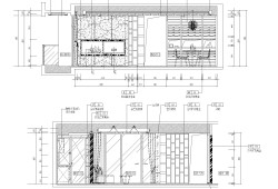 客廳立面圖手繪圖片高清客廳立面圖