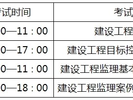 哪年開始注冊監理工程師考試注冊監理師什么時候考