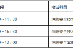 帶消防工程師考試科目消防工程師考試科目有哪些