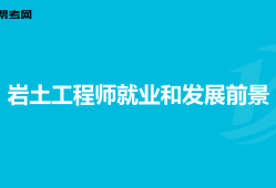 比巖土工程師更值錢的職業比巖土工程師更值錢