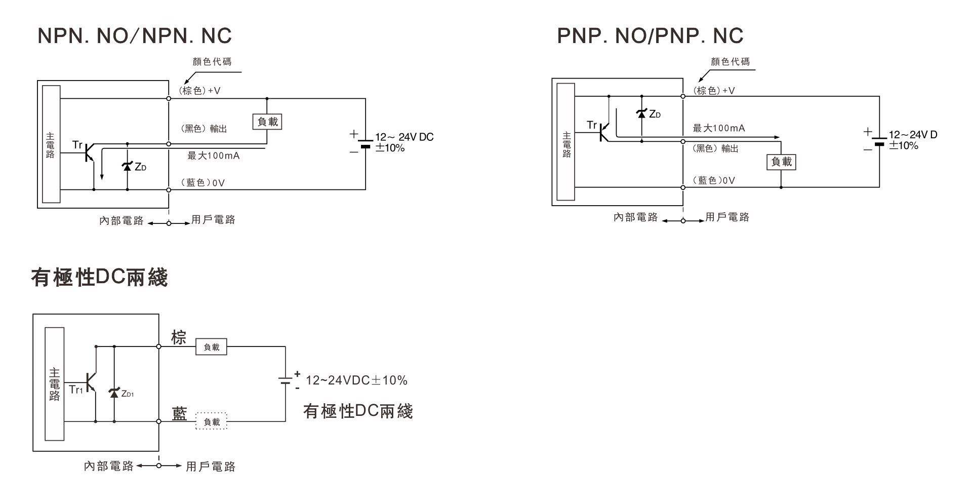 四線制接近開關接線圖,接近開關接線圖  第2張