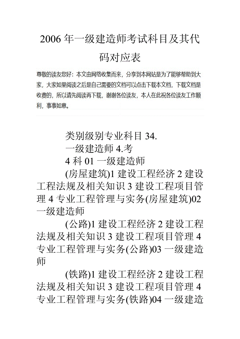 一級(jí)建造師必考科目及分?jǐn)?shù)一級(jí)建造師必考科目  第2張