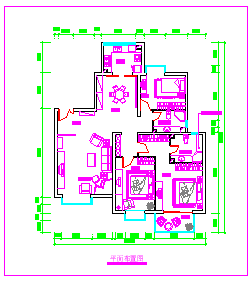 室內裝修圖紙施工圖室內裝修圖紙  第2張