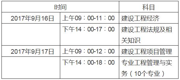 機電一級建造師考試時間機電一建什么時候考試  第1張