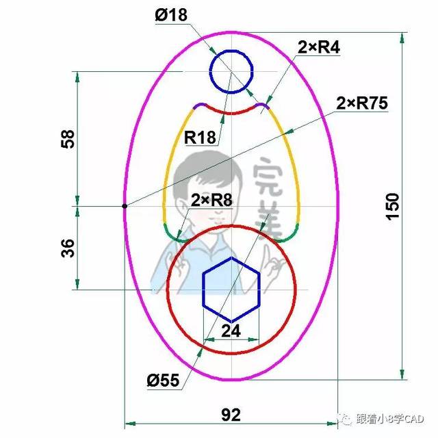 cad工程圖,cad工程圖紙制圖過(guò)程  第2張