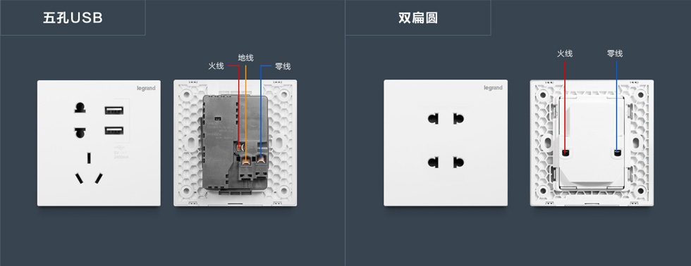 插座接線圖一開五孔插座接線圖  第2張