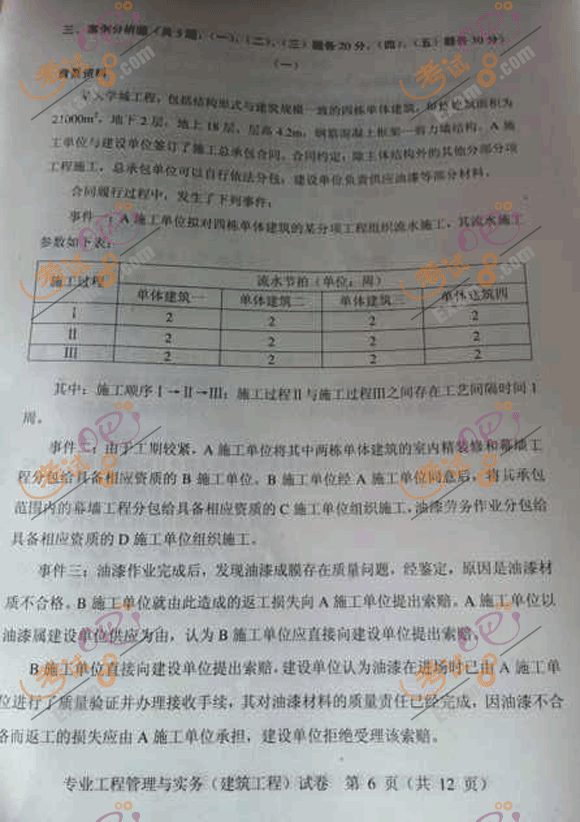 2016年一級建造師真題答案2016年一級建造師真題  第2張