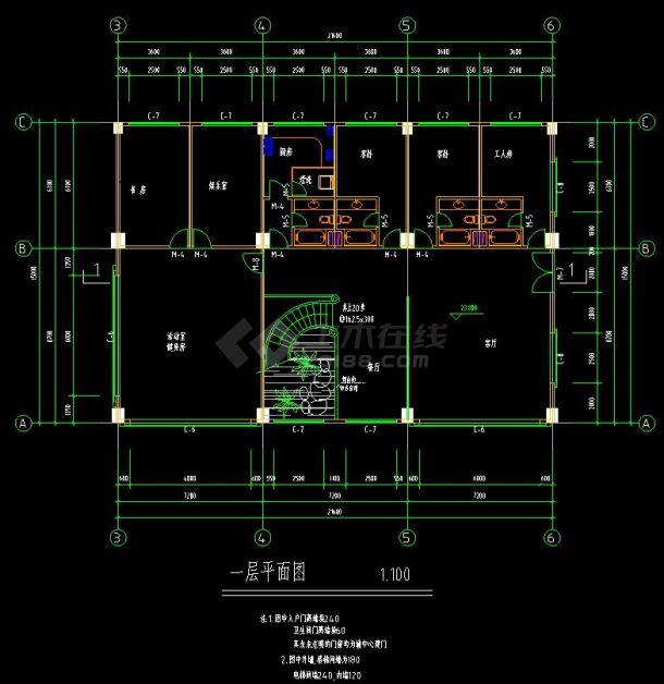 民用建筑設計圖,民用建筑設計圖冊  第2張