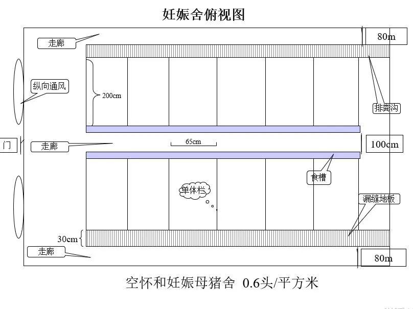 水泡糞豬舍設計圖,豬舍設計圖  第1張