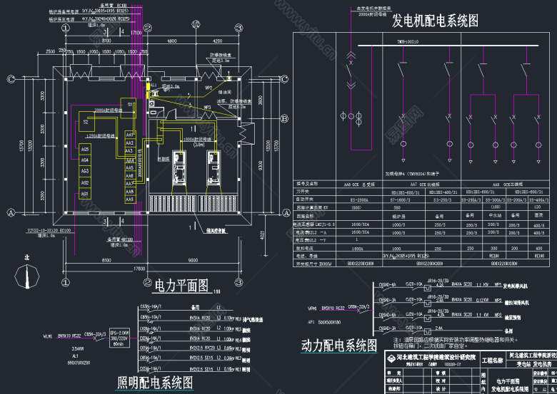 電氣施工圖,電氣施工圖紙  第2張