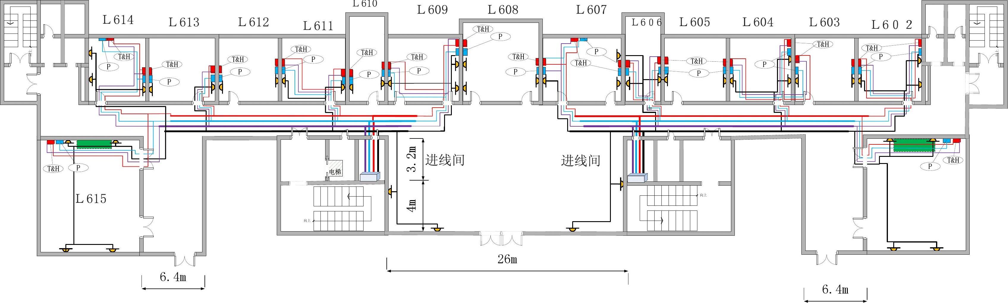 衛生間電路安裝布線圖布線圖  第1張