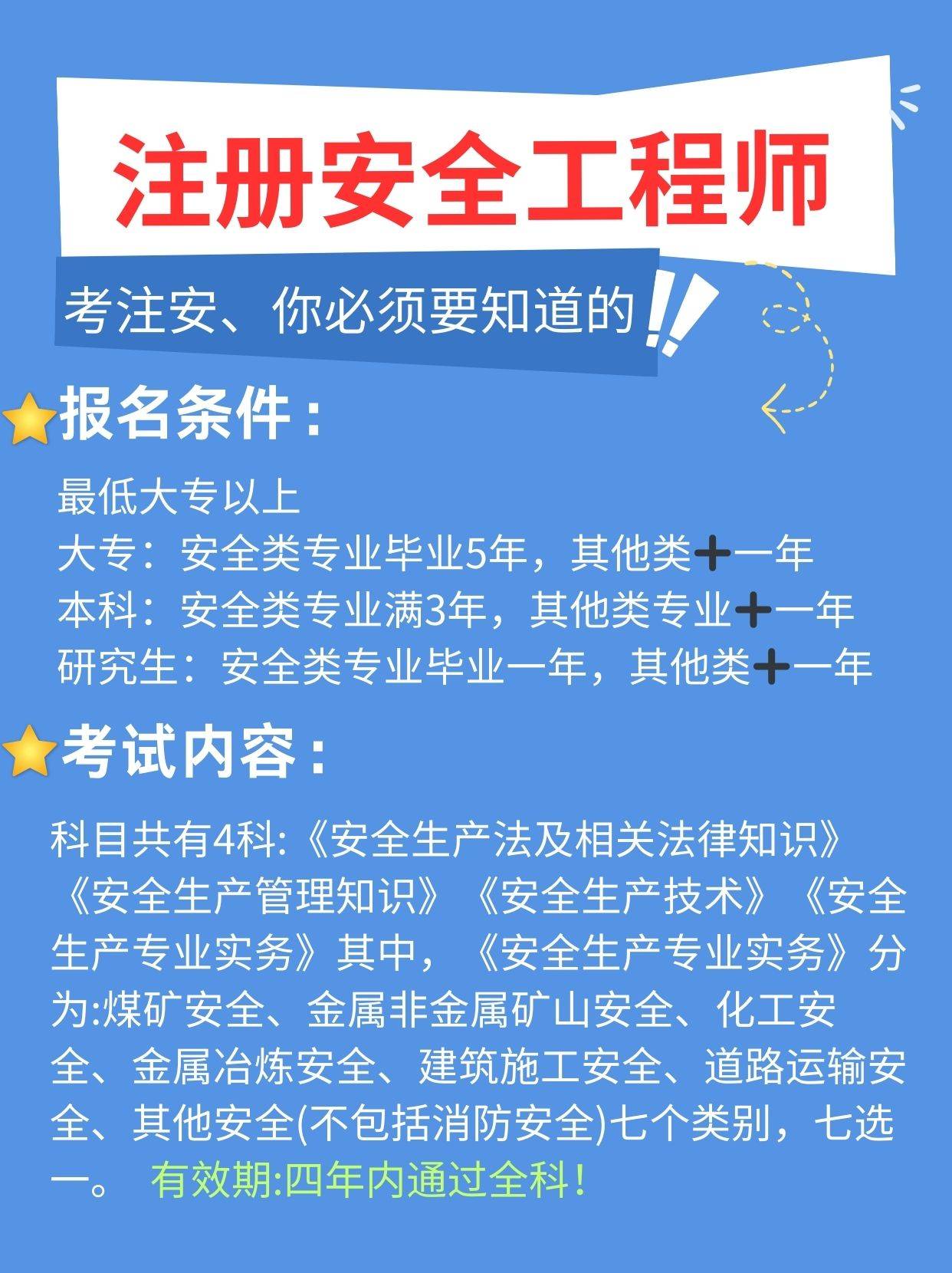 云南注冊安全工程師報名條件云南注冊安全工程師報名條件是什么  第1張