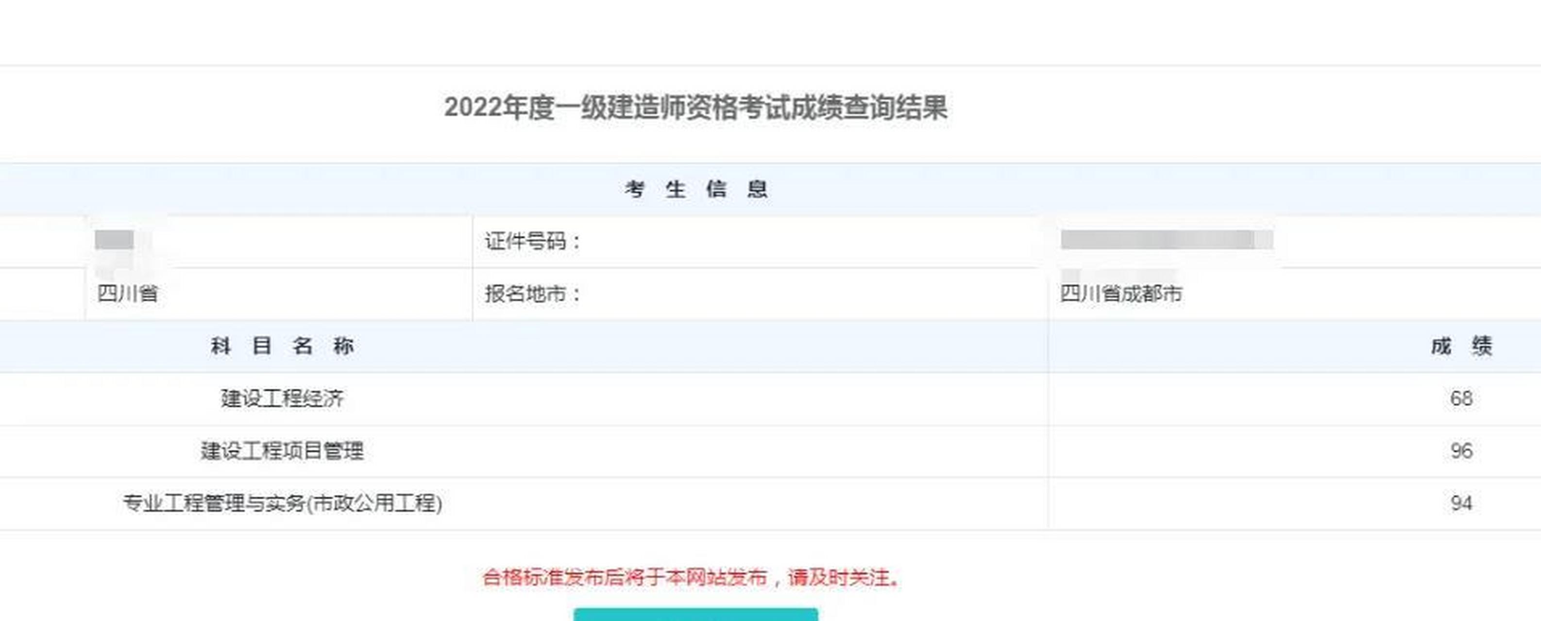 一級(jí)建造師成績(jī)查詢網(wǎng)站官網(wǎng)一級(jí)建造師合格成績(jī)  第1張