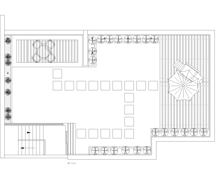 屋頂花園cad設計,屋頂花園cad  第1張