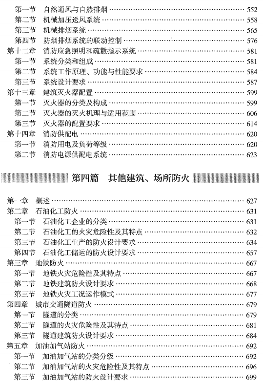 一級(jí)消防工程師教材目錄一級(jí)消防工程師培訓(xùn)教材  第1張